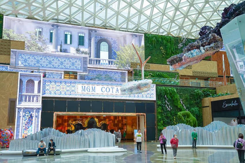 【澳門|住宿】美獅美高梅MGM COTAI。入住奢華珠寶盒,與藝術共融,多國美食交會