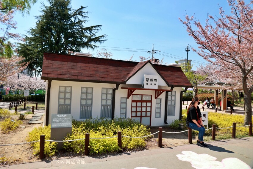 走訪韓國釜山櫻花就是要來個tour行程,賞櫻超順暢輕鬆收集慶和火車站&余佐川櫻花道