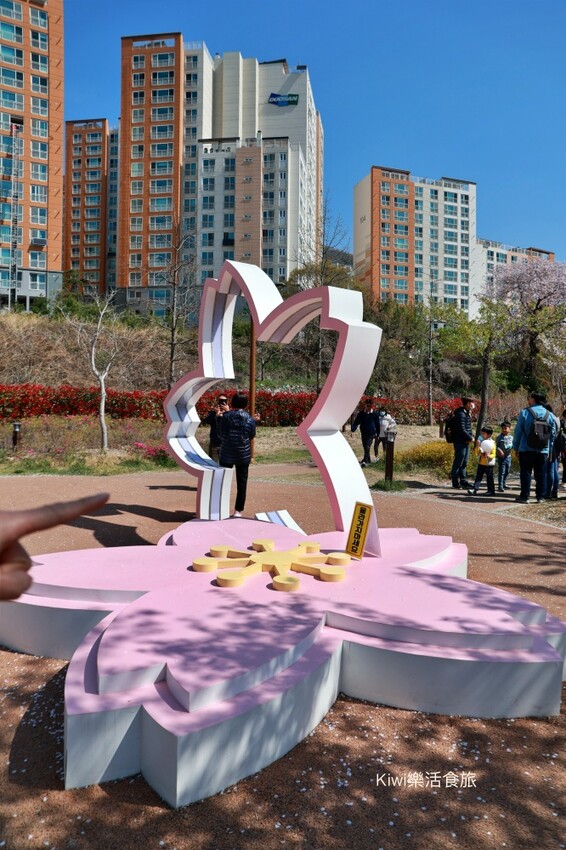 走訪韓國釜山櫻花就是要來個tour行程,賞櫻超順暢輕鬆收集慶和火車站&余佐川櫻花道