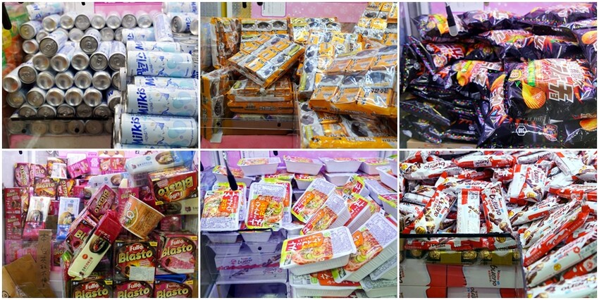 【台北饒河夜市】優品娃娃親子遊樂園.適合親子的夾餅乾娃娃機!