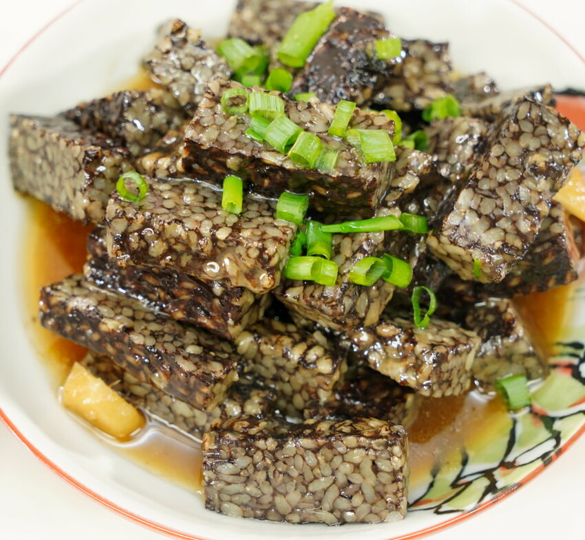 【食譜】麻油米血做法．邪惡夜市小吃在家輕鬆做!兩種做法任你挑~