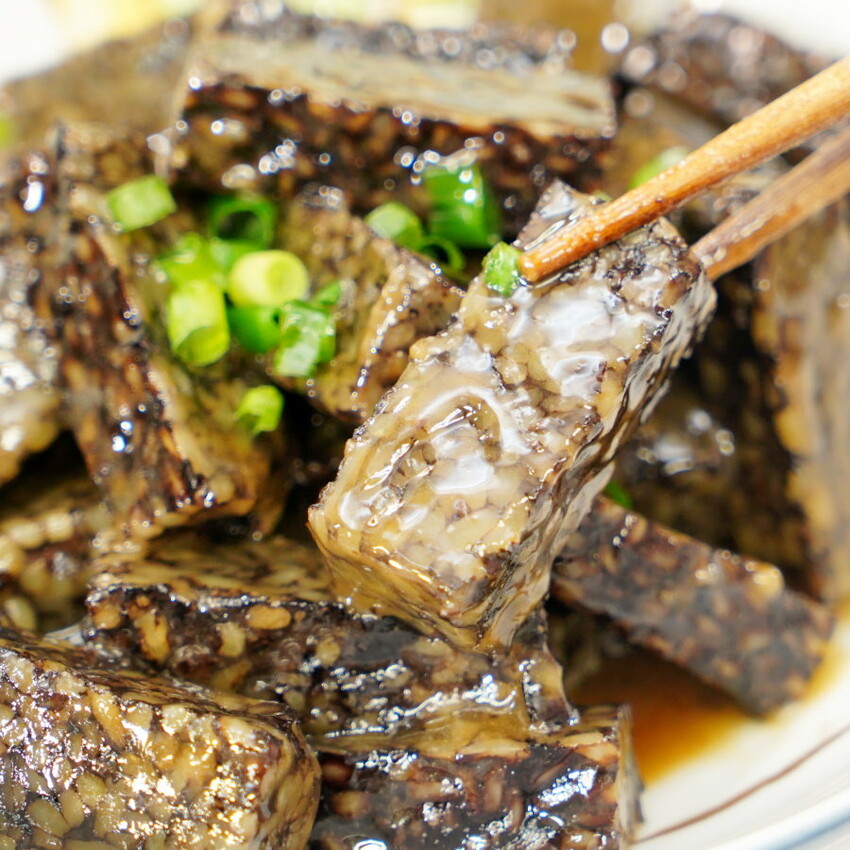 【食譜】麻油米血做法．邪惡夜市小吃在家輕鬆做!兩種做法任你挑~