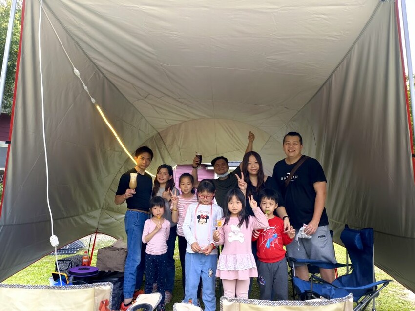 【新竹】搭棚、木屋、包棟通通有，吉娜的家免裝備露營!