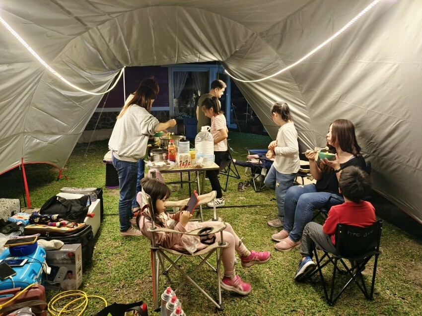 【新竹】搭棚、木屋、包棟通通有，吉娜的家免裝備露營!