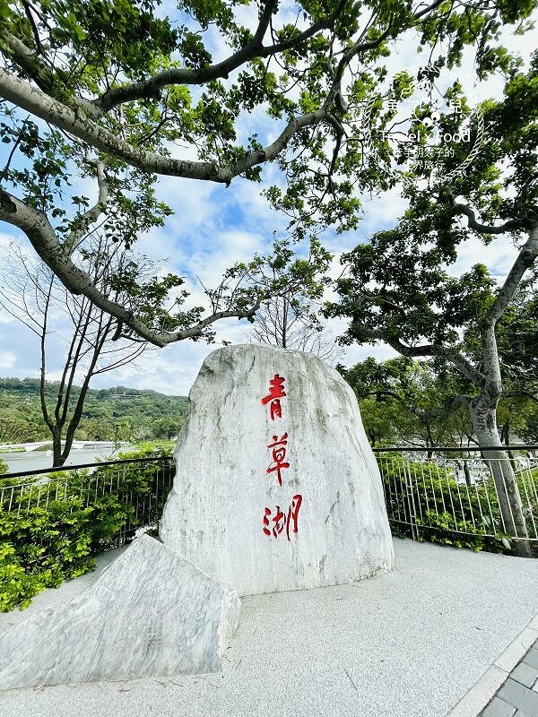 免門票，好停車！友善全齡環湖步道，騎自行車，玩SUP，踩天鵝船，180度賞景，人文休閒青草湖 @魚兒 x 牽手明太子的「視」界旅行