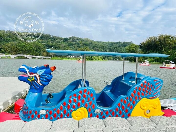 免門票，好停車！友善全齡環湖步道，騎自行車，玩SUP，踩天鵝船，180度賞景，人文休閒青草湖 @魚兒 x 牽手明太子的「視」界旅行