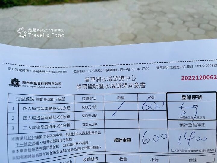 免門票，好停車！友善全齡環湖步道，騎自行車，玩SUP，踩天鵝船，180度賞景，人文休閒青草湖 @魚兒 x 牽手明太子的「視」界旅行