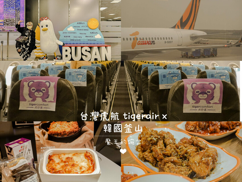 台灣虎航 Tigerair Taiwan Ｘ魔王 直飛釜山看櫻花品嚐韓國料理