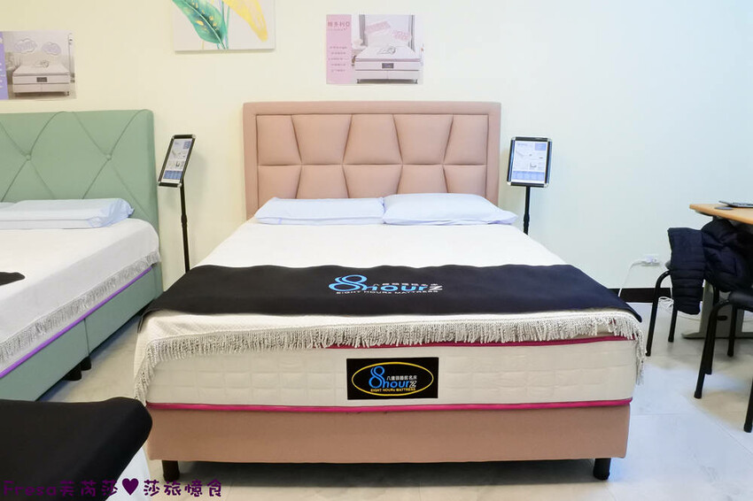 台中床墊【八鐘頭睡眠名床】台灣工廠直營客製化尺寸.多樣化床墊軟硬都有.通過各項檢測睡得更安心│台中復興店 - Fresa芙芮莎♥莎旅憶食