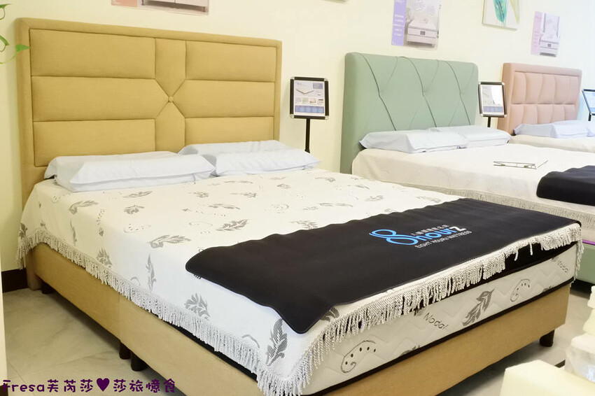 台中床墊【八鐘頭睡眠名床】台灣工廠直營客製化尺寸.多樣化床墊軟硬都有.通過各項檢測睡得更安心│台中復興店 - Fresa芙芮莎♥莎旅憶食