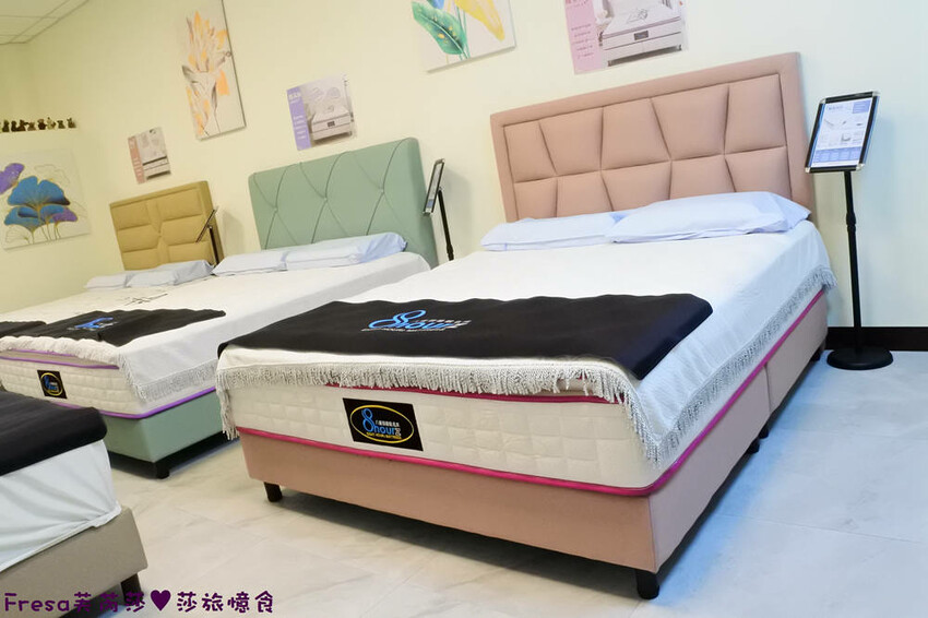 台中床墊【八鐘頭睡眠名床】台灣工廠直營客製化尺寸.多樣化床墊軟硬都有.通過各項檢測睡得更安心│台中復興店 - Fresa芙芮莎♥莎旅憶食