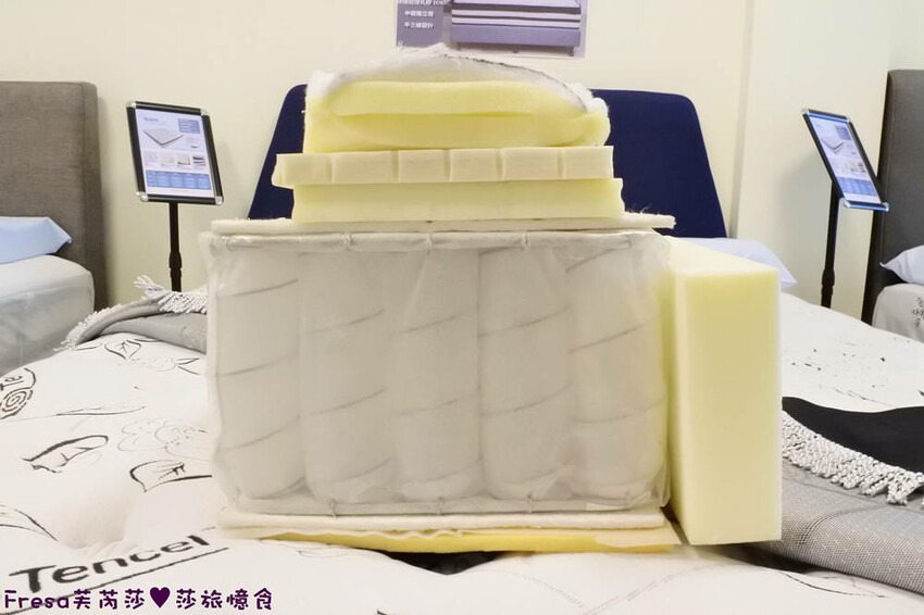 台中床墊【八鐘頭睡眠名床】台灣工廠直營客製化尺寸.多樣化床墊軟硬都有.通過各項檢測睡得更安心│台中復興店 - Fresa芙芮莎♥莎旅憶食