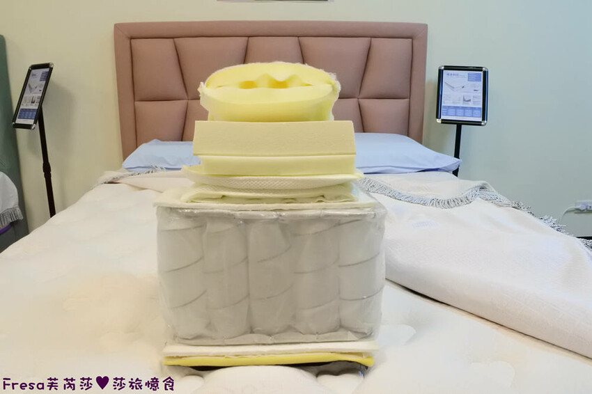 台中床墊【八鐘頭睡眠名床】台灣工廠直營客製化尺寸.多樣化床墊軟硬都有.通過各項檢測睡得更安心│台中復興店 - Fresa芙芮莎♥莎旅憶食