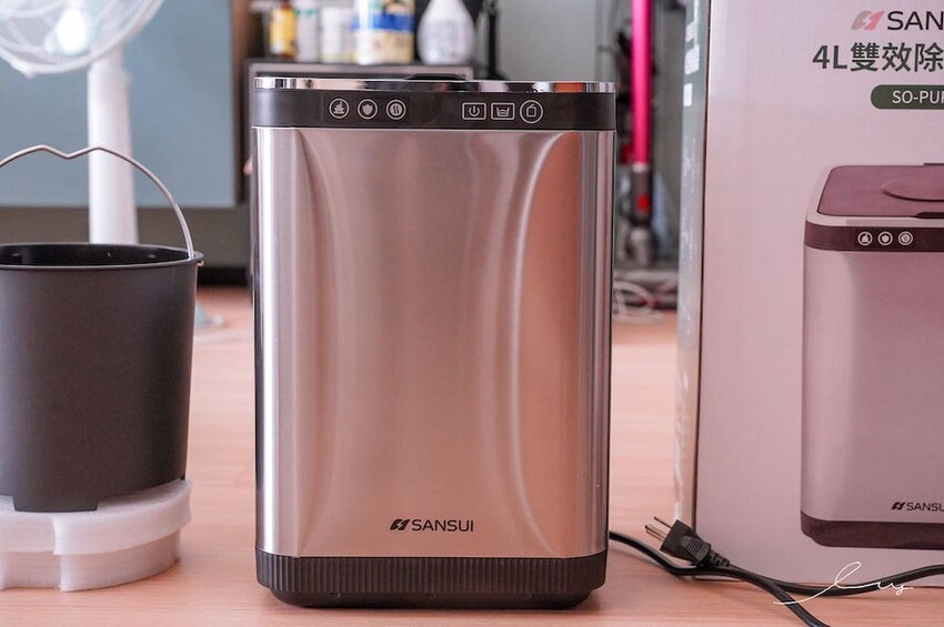 SANSUI山水智能熱烘除臭4L廚餘機 |廚餘機推薦,告別臭味、不用追垃圾車,讓廚餘變肥料超環保! - 艾薇覓食趣