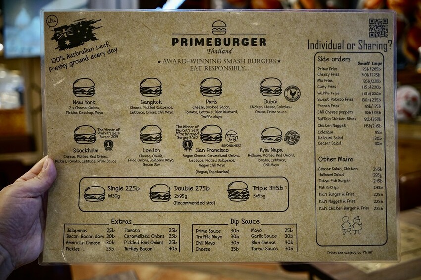 【泰國芭達雅美食】連續2年獲得 Phuket 普吉島最佳漢堡，漢堡命名很特別，口味深受在地人及外國人喜愛！