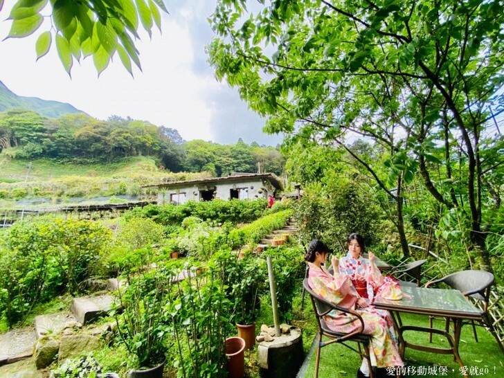 【2023竹子湖海芋季】 曹家花田香 花藝地景「獨旅．偶遇」穿和服拍美照 午茶甜點 繡球花即將登場 來一段浪漫的旅程吧 !