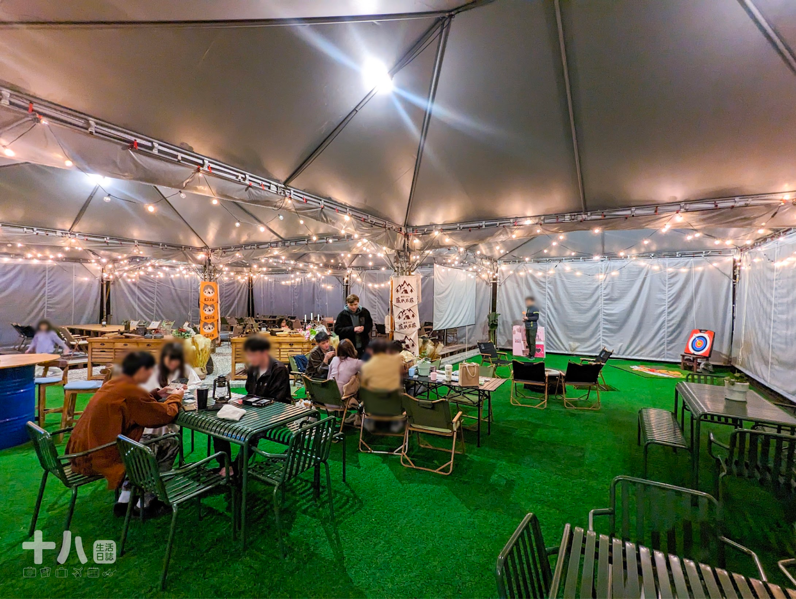 【台北旅遊】趣兒Chill:藍鵲菲菲|在陽明山上享受森活、遠眺台北夜景、體驗豪華露營一泊二食