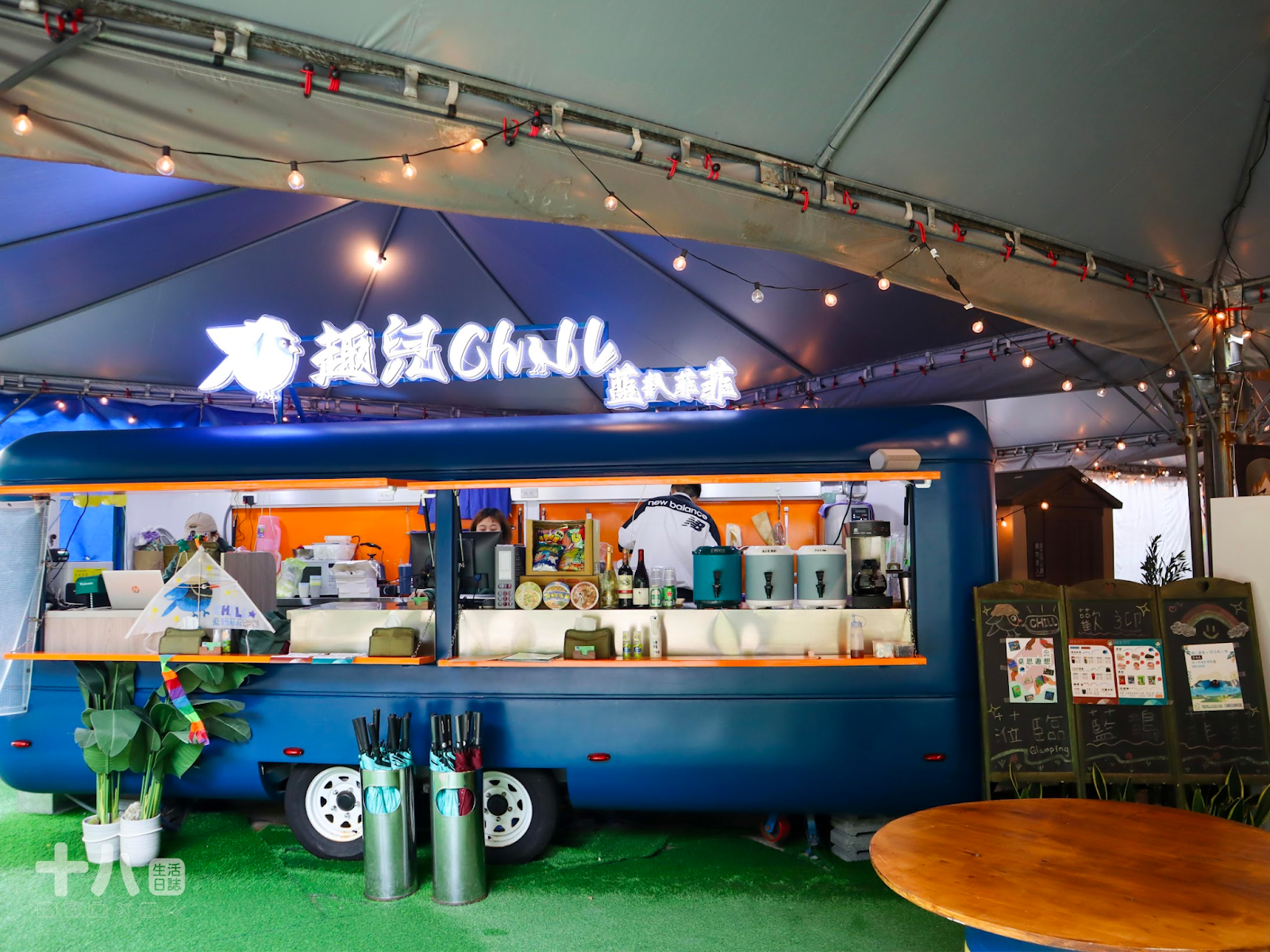 【台北旅遊】趣兒Chill:藍鵲菲菲|在陽明山上享受森活、遠眺台北夜景、體驗豪華露營一泊二食