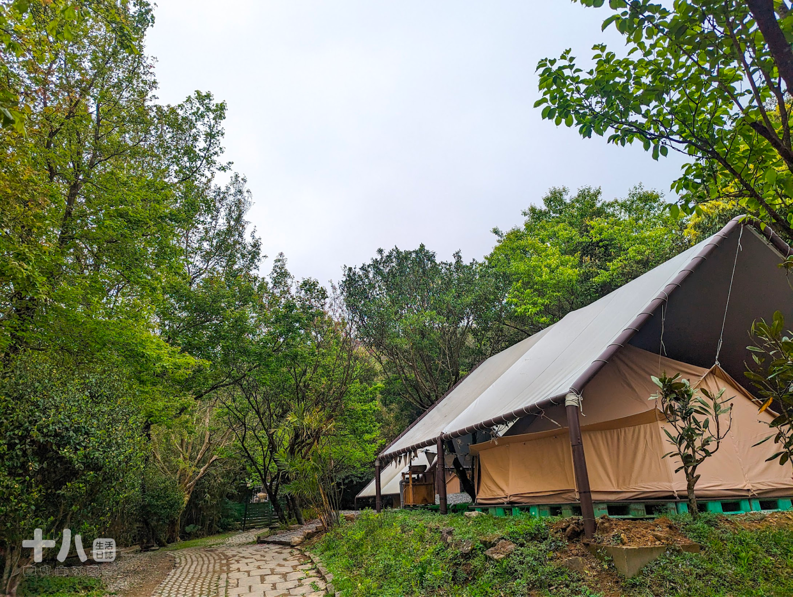 【台北旅遊】趣兒Chill:藍鵲菲菲|在陽明山上享受森活、遠眺台北夜景、體驗豪華露營一泊二食