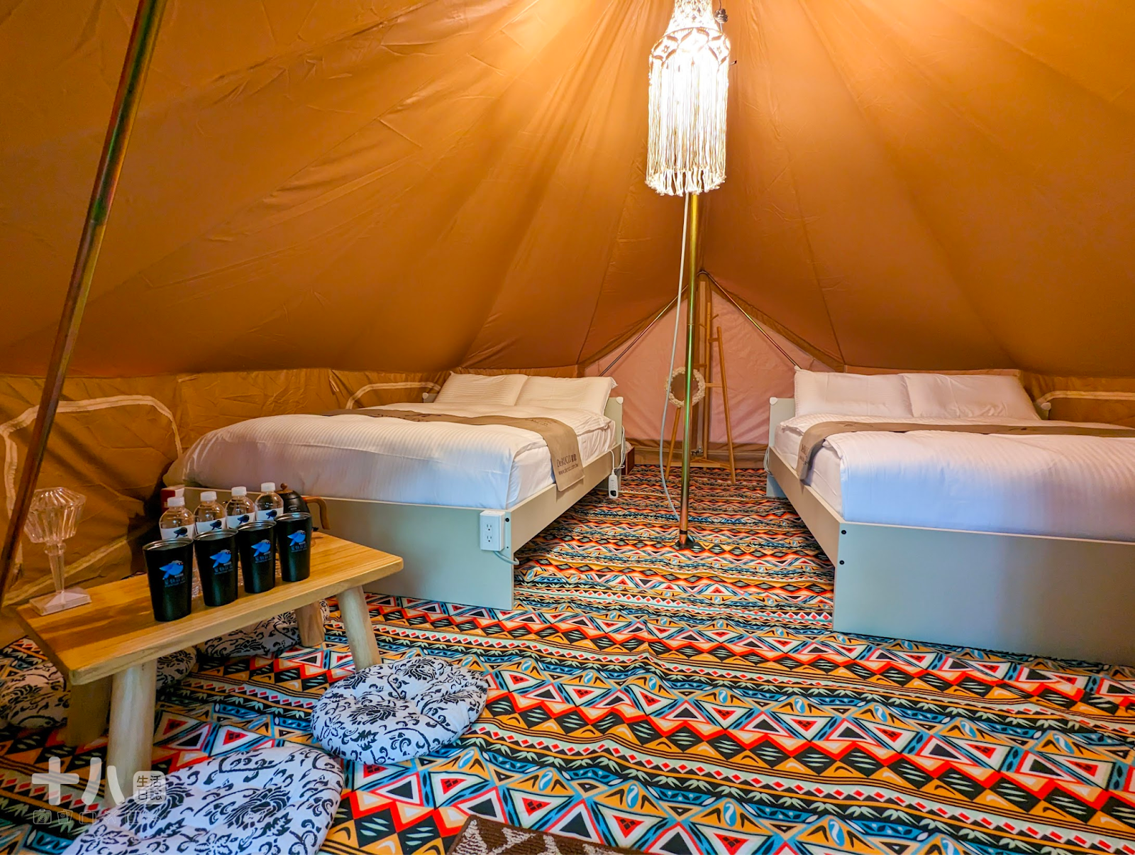 【台北旅遊】趣兒Chill:藍鵲菲菲|在陽明山上享受森活、遠眺台北夜景、體驗豪華露營一泊二食