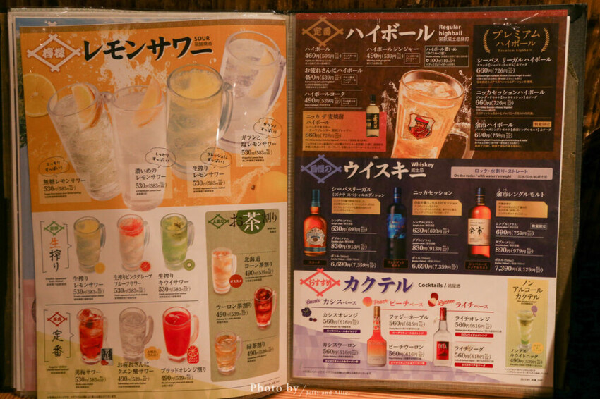 【函館美食餐廳】三代目網元魚鮮水產居酒屋，近五稜郭公園，菜單、環境、餐點介紹。