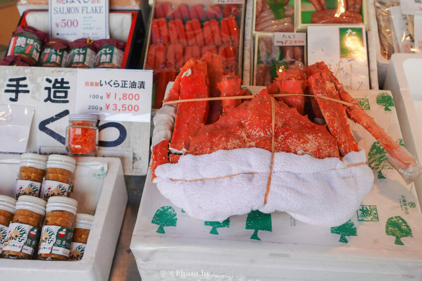 【北海道札幌】二条市場觀光市集，帝王蟹、鮭魚卵、魚貨、海鮮丼，觀光客的海鮮廚房！