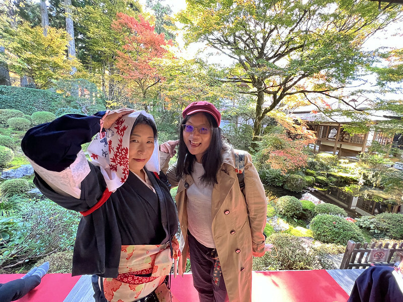 【亞洲,日本,京都】感受京都幽靜之美:四季美景的「三千院」。午餐吃「Shino Shoumon 志野松門」湯豆腐。