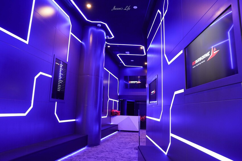 【澳門｜景點】GoAirborne 室内跳傘。葡京人飯店超人氣設施，體驗高空跳傘的刺激感，還可當個飛人