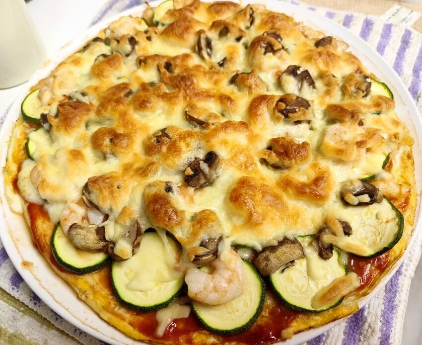 【食譜】高麗菜披薩．無澱粉低醣料理也能邪惡又美味!