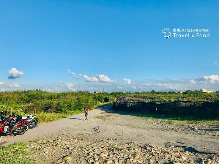 踏浪玩沙，觀海賞夕陽，超療癒景點！方形消波塊，可愛又美麗的豬鼻子沙灘～親子共遊，清涼一夏！ @魚兒 x 牽手明太子的「視」界旅行