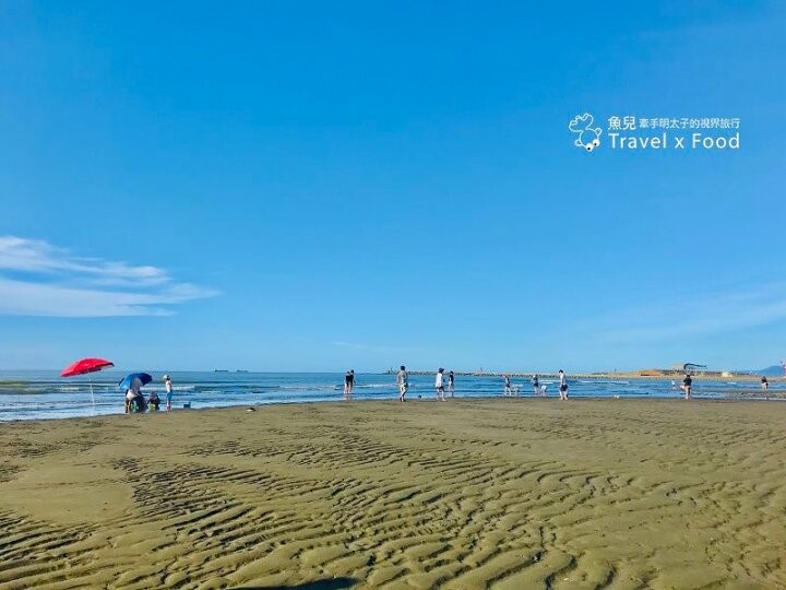 踏浪玩沙，觀海賞夕陽，超療癒景點！方形消波塊，可愛又美麗的豬鼻子沙灘～親子共遊，清涼一夏！ @魚兒 x 牽手明太子的「視」界旅行