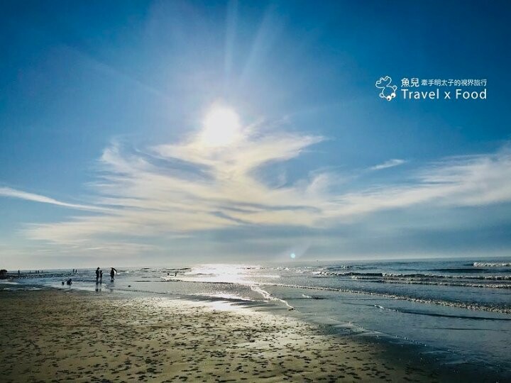 踏浪玩沙，觀海賞夕陽，超療癒景點！方形消波塊，可愛又美麗的豬鼻子沙灘～親子共遊，清涼一夏！ @魚兒 x 牽手明太子的「視」界旅行