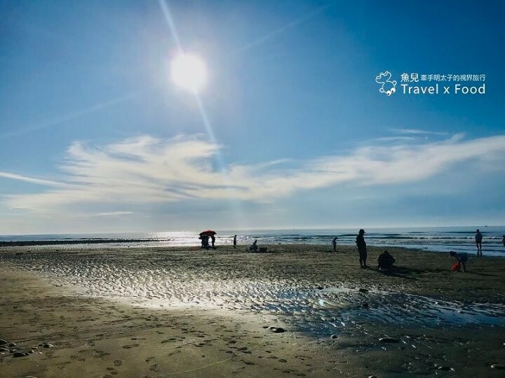 踏浪玩沙，觀海賞夕陽，超療癒景點！方形消波塊，可愛又美麗的豬鼻子沙灘～親子共遊，清涼一夏！ @魚兒 x 牽手明太子的「視」界旅行