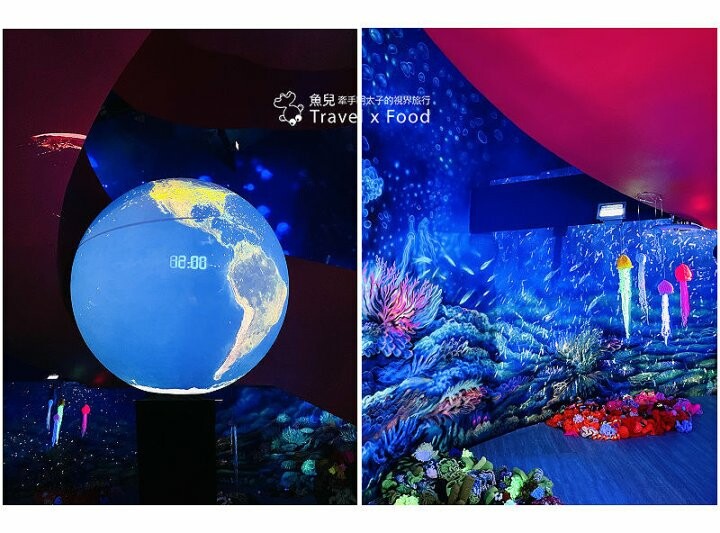 遠眺絕美海景,多媒體互動科技,沉浸式海底體驗,北北基首座大型水族館:潮境智能海洋館 @魚兒 x 牽手明太子的「視」界旅行