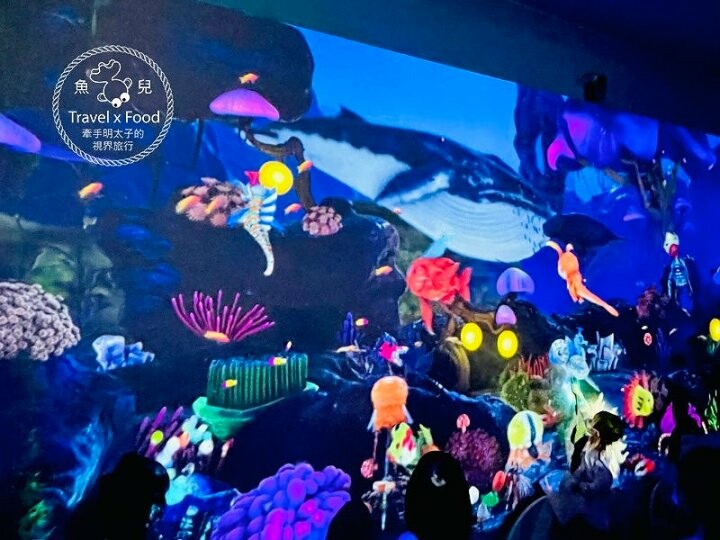 遠眺絕美海景,多媒體互動科技,沉浸式海底體驗,北北基首座大型水族館:潮境智能海洋館 @魚兒 x 牽手明太子的「視」界旅行