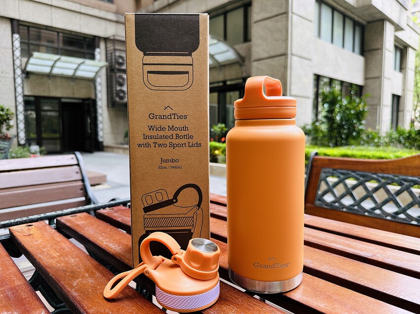 【美國GrandTies】「滑蓋式真空不鏽鋼保溫杯」必買時尚保溫保冷馬克杯！「雙蓋真空不鏽鋼隨身保溫瓶」超有型運動水壺推薦！超實用禮物送禮首選推薦！