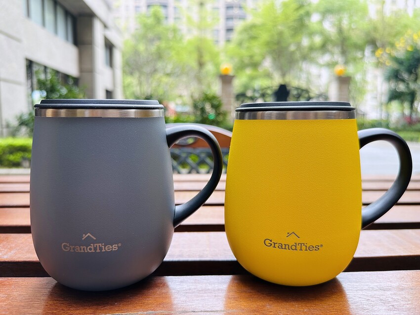 【美國GrandTies】「滑蓋式真空不鏽鋼保溫杯」必買時尚保溫保冷馬克杯！「雙蓋真空不鏽鋼隨身保溫瓶」超有型運動水壺推薦！超實用禮物送禮首選推薦！