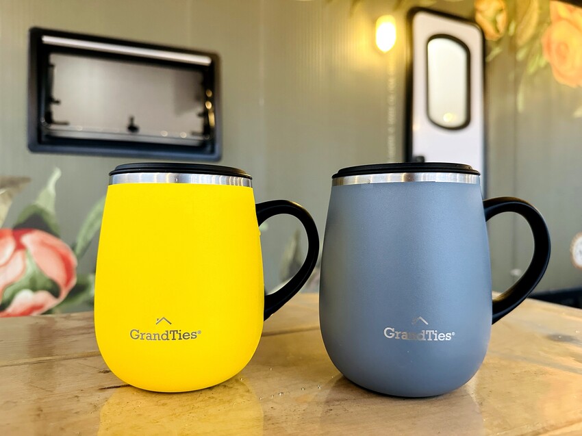【美國GrandTies】「滑蓋式真空不鏽鋼保溫杯」必買時尚保溫保冷馬克杯！「雙蓋真空不鏽鋼隨身保溫瓶」超有型運動水壺推薦！超實用禮物送禮首選推薦！