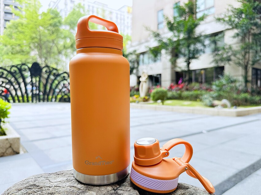 【美國GrandTies】「滑蓋式真空不鏽鋼保溫杯」必買時尚保溫保冷馬克杯！「雙蓋真空不鏽鋼隨身保溫瓶」超有型運動水壺推薦！超實用禮物送禮首選推薦！