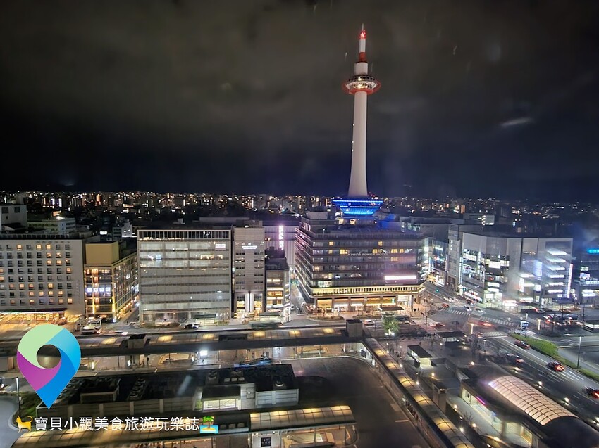 [旅遊]日本 京都 誰說賞景要花錢 免費近距離欣賞京都塔及京都美麗市景 京都駅ビル空中経路