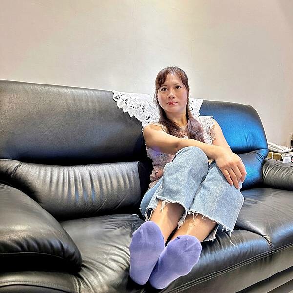 足弓機能襪推薦/MMOW踝襪-紫黃清新特調/紫色是我最愛的色調/解膩療癒時尚襪子新穿搭