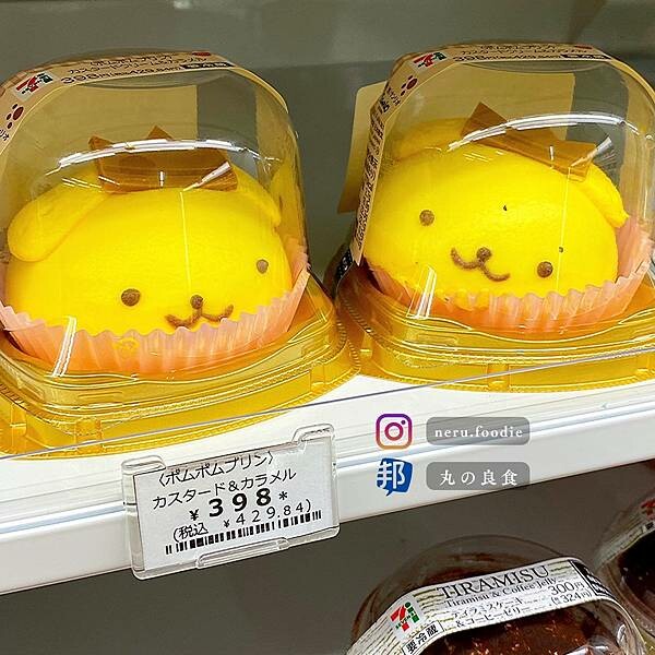 日本7-11 布丁狗 & 酷企鵝蛋糕 @neru.foodie / 丸の良食