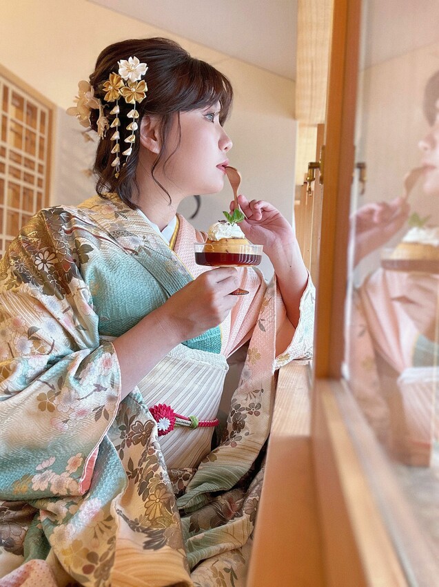 [日本京都美食]京都祇園茶寮Kyoto Gion Saryo｜必點小甜餅、焦糖布丁、培煎紅茶｜八坂神社旁的獨棟咖啡廳｜2樓塌塌米空間超愜意！ - 萍姐愛分享