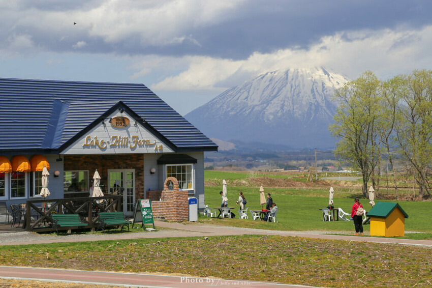 【洞爺湖景點】Lake Hill Farm餐廳,動物牧場、親子草原、遠眺羊蹄山,明信片般美景!