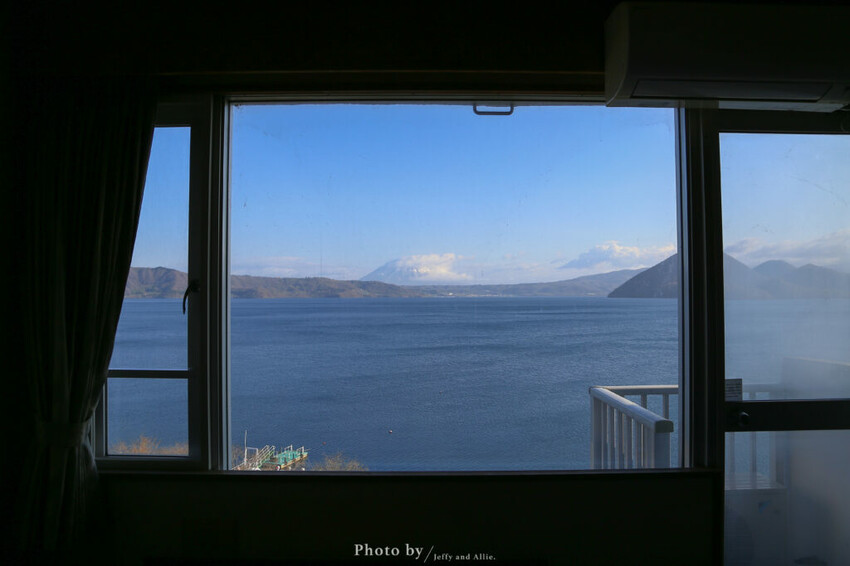 【洞爺湖住宿】洞爺湖溫泉大和旅館，經典榻榻米日式客房，房內直接看煙火！