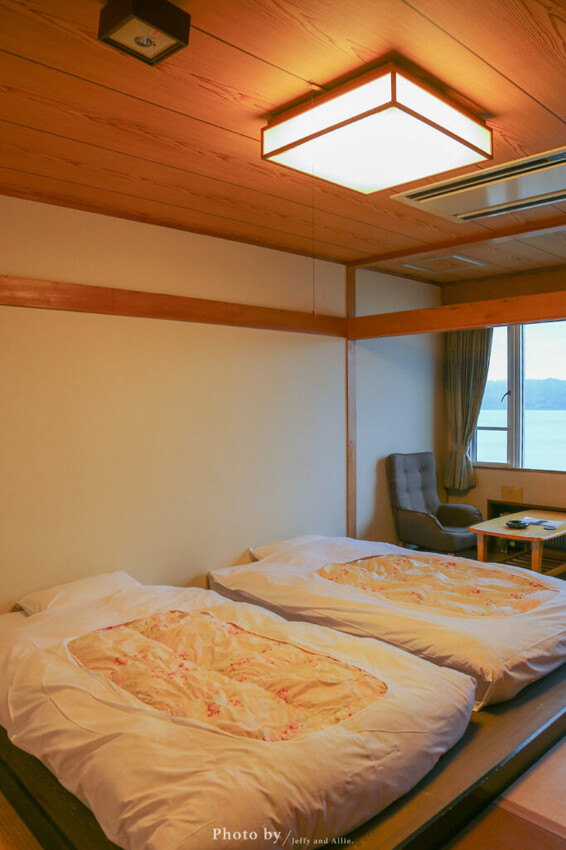 【洞爺湖住宿】洞爺湖溫泉大和旅館，經典榻榻米日式客房，房內直接看煙火！