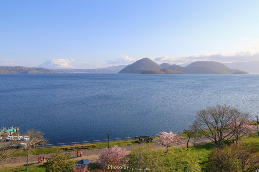 【洞爺湖住宿】洞爺湖溫泉大和旅館，經典榻榻米日式客房，房內直接看煙火！