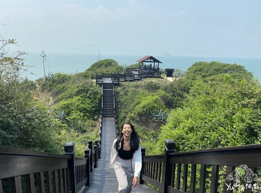 小金門沙溪堡，漫步在被海水包圍的木棧道上欣賞美景 - YU山海相遇