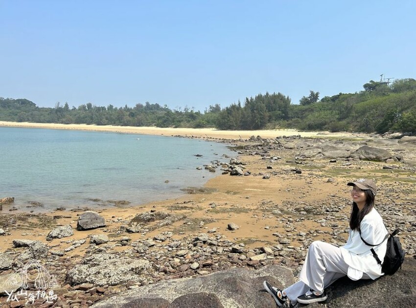 小金門沙溪堡，漫步在被海水包圍的木棧道上欣賞美景 - YU山海相遇