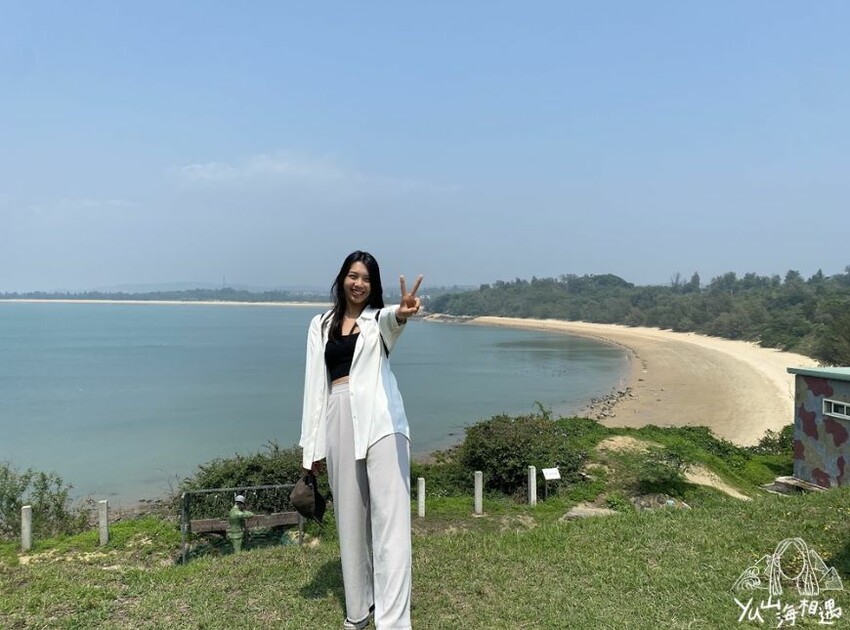 小金門沙溪堡，漫步在被海水包圍的木棧道上欣賞美景 - YU山海相遇